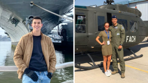 La emotiva despedida de pareja del piloto de la FACh fallecido en Aysén: "Un amor así no encontraré en ninguna parte"