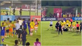 Escandaloso adiós de la selección de Colombia al Mundial Sub 17: Se fueron a los golpes con jugadores y familiares de Francia