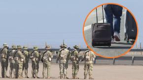 Militares peruanos llegan a la frontera con Chile ante presencia de migrantes Militares peruanos llegan a la frontera con Chile ante presencia de migrantes