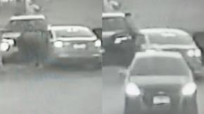 Captan cómo esposo de víctima de encerrona chocó a delincuentes para ayudarla: sujeto resultó con lesiones