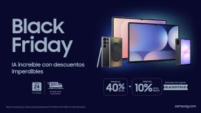 Black Friday 2025: sumérgete en el ecosistema Galaxy con hasta 40% en Samsung Black Friday 2025: sumérgete en el ecosistema Galaxy con hasta 40% en Samsung