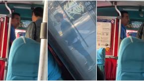 “Ahí están tus we... de monedas”: Micrero penquista estalla en ira contra joven estudiante que exigió su vuelto y boleto