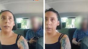"Bájese": Conductora de aplicación graba discusión con pasajero adulto mayor que solicitó prender aire acondicionado