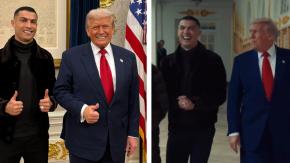 VIDEO | Cristiano Ronaldo sorprende al reunirse con Donald Trump en EE.UU: "Two GOATS" VIDEO | Cristiano Ronaldo sorprende al reunirse con Donald Trump en EE.UU: "Two GOATS"