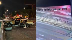 VIDEO | El momento en que el auto del conductor que se fugó pasa semáforo en rojo: dos niños murieron VIDEO | El momento en que el auto del conductor que se fugó pasa semáforo en rojo: dos niños murieron