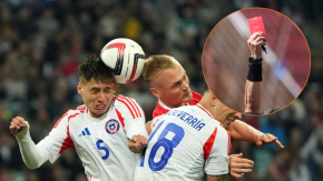 VIDEO | ¿Fue para roja?: La polémica expulsión y penal de Iván Román en amistoso de Chile ante Perú