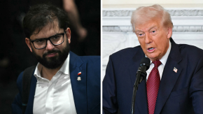 Presidente Boric vuelve a cuestionar a Trump en la previa de la COP30: "Dijo que la crisis climática no existe y eso es mentira" Presidente Boric vuelve a cuestionar a Trump en la previa de la COP30: "Dijo que la crisis climática no existe y eso es mentira"