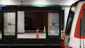 NUEVAS FOTOS: Así avanza la instalación de puertas de andén en la Línea 1 del Metro