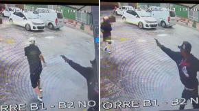 VIDEO | Así fue el momento exacto de la balacera contra adolescente en edificio de Independencia