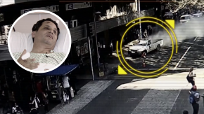 ​​​​​​​Millonaria indemnización para hombre a quien le cayó bloque de cemento en la cabeza desde piso 14 en Santiago