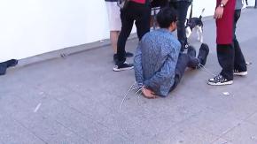 Detención ciudadana en Providencia por robo en mall chino: Era la cuarta vez que llegaba al mismo local