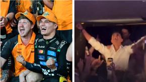 ¡Una locura!: Revelan la millonaria cuenta que pagó Lando Norris en fiesta tras ganar la Fórmula 1