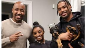 "Es una crueldad...": Acusan a Simone Biles de cortarle las orejas a su perro y es criticada por activistas