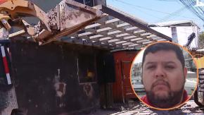 Con una ventanilla como vía de escape: así era por dentro el narco búnker del ‘Guatón’ Beltrán que fue demolido