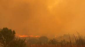 Senapred emite nueva alerta de evacuación por incendio forestal en San Pedro de Melipilla