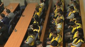 Inicia tercer día de formalización de los gendarmes detenidos en la "Operación Apocalipsis"