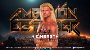 Dolph Ziggler llega a Chile para evento de Guerra de Titanes: Ambición de Poder 2026 Dolph Ziggler llega a Chile para evento de Guerra de Titanes: Ambición de Poder 2026