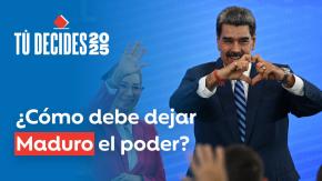 Debate Anatel 2025: Jara y Kast opinan sobre cómo Maduro debe dejar el poder en Venezuela 