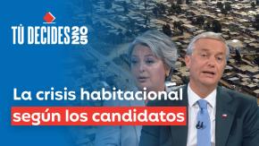Jara y Kast en debate Anatel: La crisis habitacional según los candidatos 