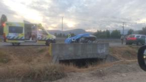 Funcionario de la FACH y su hija de 7 años mueren tras choque en la Ruta 5 Sur