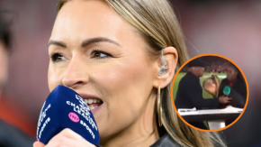 Imágenes sensibles: Periodista se desplomó en vivo en partido de Inglaterra femenina Imágenes sensibles: Periodista se desplomó en vivo en partido de Inglaterra femenina