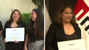 "Nunca pensé que iba a ser capaz": La historia de la madre de 55 años que se tituló gracias a una beca