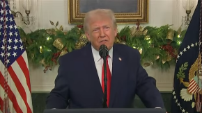 Con un sinnúmero de fake news: El controvertido discurso de Donald Trump 