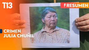 Fiscalía detalla crimen de Julia Chuñil: Noticias 15 de enero