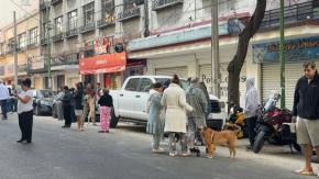 Fuerte sismo sacude Ciudad de México