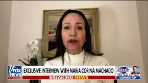 Opositora venezolana Machado promete regresar a casa "lo antes posible"