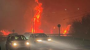 Alcalde de Penco cuestiona demora en respuesta del gobierno ante incendios forestales y pide ayuda militar: "hay vidas en riesgo ahora”
