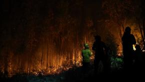 Cocina a leña en mal estado y antecedentes policiales: Quién es el detenido acusado de iniciar incendio en el Biobío