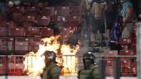 "Se presentarán las querellas": U. de Chile identificó a siete personas que participaron en desórdenes durante partido ante Audax