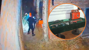 Detienen a sujetos que intentaban robar institución financiera rompiendo pared aledaña 