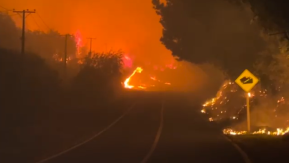 Ministerio del Interior convoca a reunión Cogrid por incendios en Penco