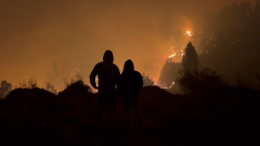 Declaran alerta roja regional en el Biobío por incendios forestales