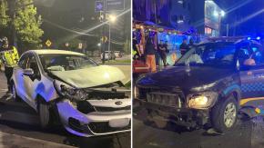 Cuatro delincuentes detenidos tras persecución de Santiago a San Miguel: chocaron contra un auto de seguridad ciudadana