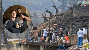 Gesto solidario en medio de la tragedia: Otakin y Ariel Osses ayudan a joven que perdió sus ahorros en incendios