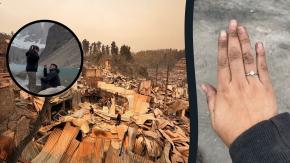 “La vida tuvo un pequeño cambio de planes”: Pareja se comprometió hace dos meses en Torres del Paine y hoy perdió su casa en megaincendios