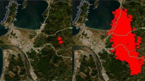 FOTOS | Así avanzó el incendio forestal en Penco, Lirquén y Concepción en menos de 20 horas