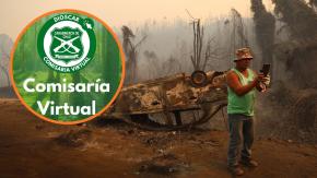 Toque de queda por incendio forestal: Revisa cómo obtener un salvoconducto en Comisaría Virtual