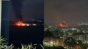 Se escuchan fuertes explosiones en la capital de Venezuela