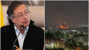 Gustavo Petro reacciona tras explosiones en la capital de Venezuela: "Alerta a todo el mundo"