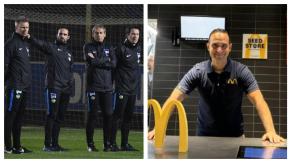 Fue entrenador de la Bundesliga, quedó cesante y ahora trabaja en comida rápida