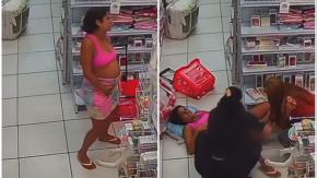 VIDEO | Mujer dio a luz dentro de una tienda en Brasil: trabajadoras tuvieron que asistir el parto 
