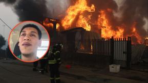 Joven relata desgarrador pérdida familiar en los incendios: "Mi papá falleció, falleció acostadito, con mi perrita"
