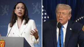 "Pronto vamos a celebrar en nuestra tierra": Machado agradece a Trump y dice que "Venezuela será el principal aliado de EE.UU"