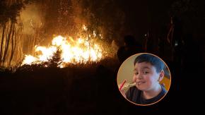 "No sabe que su casita se quemó": Niño héroe de rescate en Penco quiso salvar su bien más preciado y recibió hermoso gesto