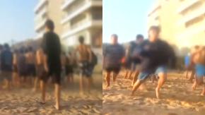 VIDEO | Violenta pelea entre chilenos y argentinos a plena luz del día en Reñaca: se habrían amenazado con pistolas