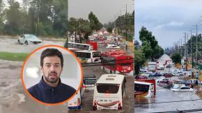 Alcalde Vodanovic por intensas lluvias que provocaron inundaciones en Maipú: “Es un fenómeno que no habíamos tenido en la comuna”